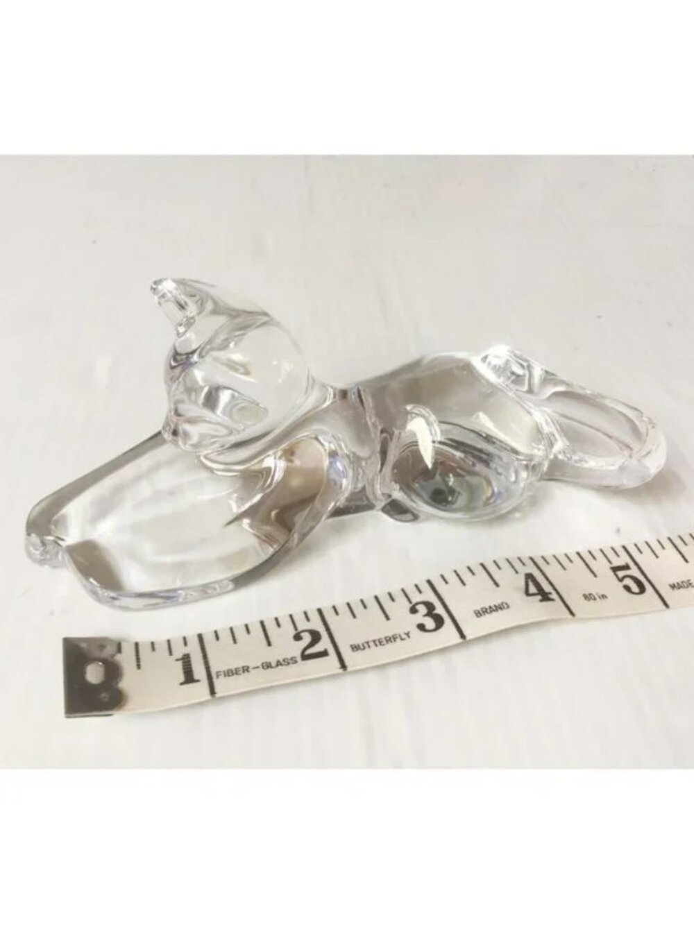 BACCARAT France CRYSTAL CAT 🐾  SIGNED
